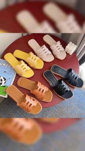 🇲🇾Ready Stock🇲🇾 Slippers Women New Summer Beach Lady Sandals Womens Casual PVC Sandal Women Selipar Kasut Wanita拖鞋女时尚百搭