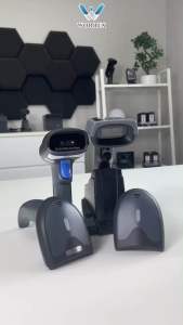 Worrex Wireless Barcode Scanner  เครื่องอ่านบาร์โค้ด 1D รุ่น W-610 เครื่องสแกนบาร์โค้ด CCD ไร้สาย ประกันศูนย์ 1 ปี เปลี่ยนภาษาอัตโนมัติ ไม่ต้องเปลี่ยนจากแป้นพิมพ์