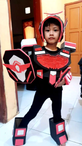 BAJU ROBOT KARNAVAL ANAK KOSTUM ANAK TK GRANGER TRANFORMASI FIGUR ROBOT NAMINATO