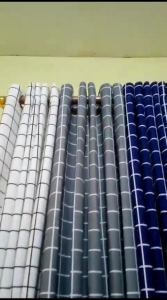 Gorden Jendela Pintu Hordeng Semokring Minimalis Gorden Motif Kotak Kotak Aesthetic