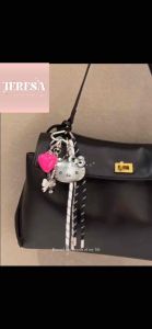 【TERESA】A206 Silver Hello Kitty Keychain | Rantai Kunci Kucing KT Perak Bergaya | 银色KT猫个性钥匙扣