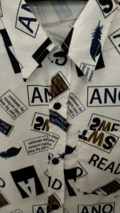 เสื้อเชิ๊ตแฟชั่นผู้ชายผ้าไหมอิตาลี