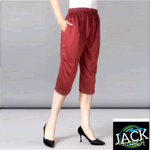 100rb 5pcs Celana pendek Wanita 7/8 Harian Rumahan Santai Celamis