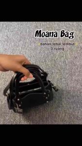 MARIONE - MOANA Tas selempang wanita 3 RUANG ( BAHAN TEBAL LEMBUT )