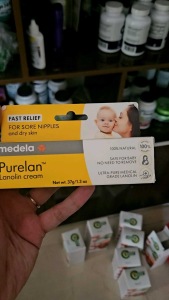 Kem bôi nứt đầu ti nứt cổ gà làm mềm da khô Medela Purelan Lanolin Nipple Cream 37g
