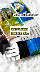 Manset tangan kerut/manset lengan wanita hijab