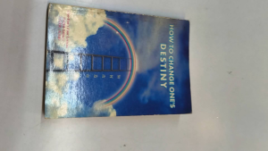 How to change ones destiny |old unused book |self-help & philosophy book