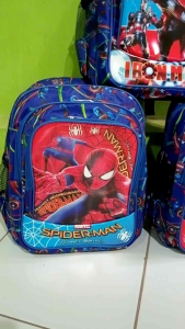 SJ COLLECTION.Tas Sekolah Anak Laki Laki Terbaru.Tas Karakter SPIDERMAN/IRONMAN/CAPTAINAMERICA/TRANSFORMERS