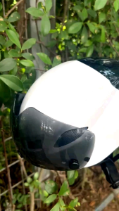 Nón POC giá rẻ ( Nón trơn độ tem Poc ) kính bấm xịn