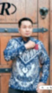 KEMEJA BATIK PRIA LENGAN PANJANG PARANG PEKSI REGULER FIT FULL FURING