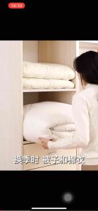 Túi Hút Chân Không Đựng Quần Áo / Túi Nén Chân Không Tiết Kiệm Không Gian Đa Năng Hình Gấu / Dâu Tây