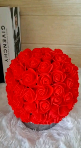 Lampu Tidur Meja Hias Mawar