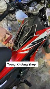 Baga giữa cho xe Sonic inox/ xi titan hàng dày dặn chắc chắn