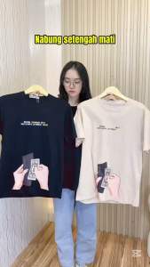 BSL - 194 Bisalo Kaos Wanita & Pria Motif EASY COME Digital Print