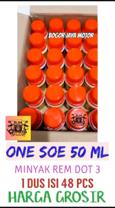 Grosir Minyak Rem 50 ML & One Soe DOT 3 Murah