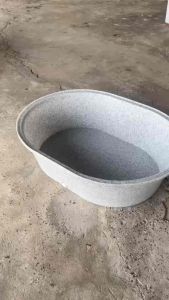 อ่างเปล 200 ลิตร ขนาด กว้าง 86 ซม. cm. 115 cm. สูง 38 cm. อ่างบัว อ่างเลี้ยงปลากัด อ่างรองน้ำ แข็งแรง ทนทาน ใช้งานได้ยาวนานกว่า 10 ปี