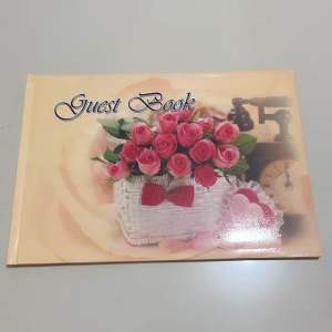 Buku Tamu Pernikahan Guess Book (320 Tamu)