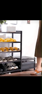 现货】Shoe rack门口鞋柜换鞋凳门口可坐鞋架房间鞋架带坐凳置物架高档客厅收纳凳
