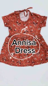 ANNISA DRESS ANAK PEREMPUAN UMUR 1 - 4 TAHUN