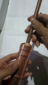 Penangkal Anti Petir Trisula Untuk Rumah Tombak Splitzen 3/4 Inch 32 cm