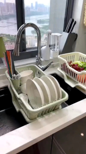 Small / Big Dish Drainer Mocha / White Color Available