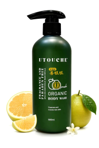 UTOUCHE Organic Pomelo Body Wash 500ml|柚子沐浴露