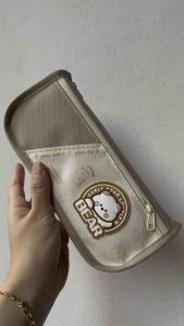 Kotak Pensil Kanvas Premium Double Sleting Labubu KY 7892A / Bear 7875