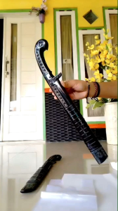 golok betawian fulltanduk baja per willis