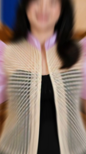 CHINESE COLLAR BOLERO WITH PILON CLOTH