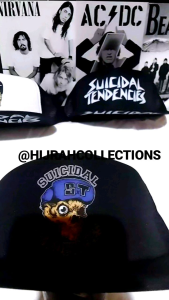 Topi Snapback SUICIDAL TENDENCIES Band v02 Topi Trucker jaring Premium Topi musik standar distro