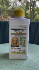 Thuốc trừ sâu sinh học cao cấp Chitin - Dapharnec 3.6ec ( nước trong ) Chai 450ml - rất độc với ốc