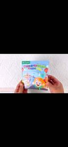 Concentration Traning Sticker Book for Children Early Learning