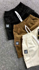 100rb 3 pcs celana pendek anak laki laki usia 1-12 tahun kain corduroy premium