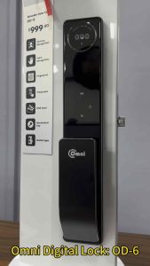 SG Installation OD-6 Omni Digital Door Lock Smart Lock Face Palm Fingerprint Wifi App Gate Bundle