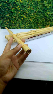 Pipa once sedotan kayu kemuning gading model profil B266