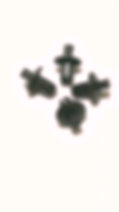 100 PCS KLIP RIVET TUMPUL NMAX KLIP PLASTIK VARIO KLIP RIVET SCOOPY KLIP RIVET YAMAHA NMAX KLIP RIVET AEROX MIO SOUL UKURAN 6MM