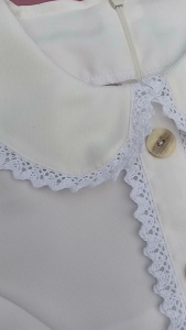 GAMIS PUTIH ANAK PEREMPUAN GAMIS MANASIK 1-12 tahun GAMIS Lucu