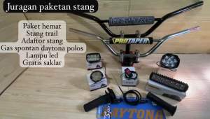 Paketan Stang Trail & Adaftor Stang: Daya Tarik Motor Anda