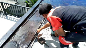 Asphalt Emulsion untuk Waterproofing Aspal Cair Aspal Waterproof Cat Pelapis Anti Rembes dan Bocor 1kg