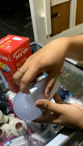 LAMPU LED EMERGENCY MYVO + (2 BATERAI CAS) 20 WATT LAMPU AC/DC MYVO 20 WATT CAHAYA PUTIH TERANG