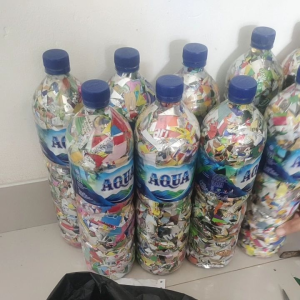 {\n    \"article\": \" ECOBRICK BOTOL MINUMAN POTONGAN PLASTIK TERBAIK