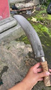 Pisau Sadap damascus