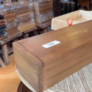 กล่องไม้สักสำหรับใส่ตะเกียบ