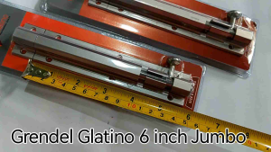 Grendel Glatino 6 inch Jumbo / Slot Pintu 6" Jumbo / Grendel Almunium High