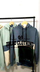 Sweater Hoodie Kombinasi Pria Wanita Terbaru brand distro premium Font STUSSY Kekinian Hodie Laki Oversize Bisa Cod