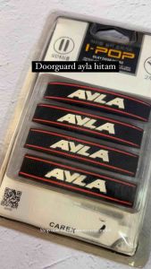 Doorguard Karet Penahan Benturan Pintu Mobil AYLA HITAM