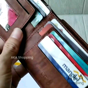 [DPK LK03] Dompet Lipat Pria Dompet Kulit Sapi | Free Box