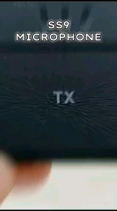 Wireless Microphone Professional SS9 Mikrofon Dual Mic Lavalier Clip On HP