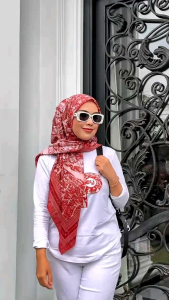 jilbab journeyscarves  segiempat  raya new edisi agustusan