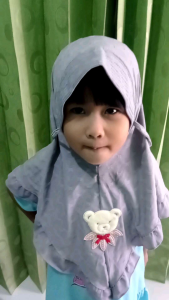 HIJAB ANAK strada PANDA/JILBAB ANAK Strada PREMIUM